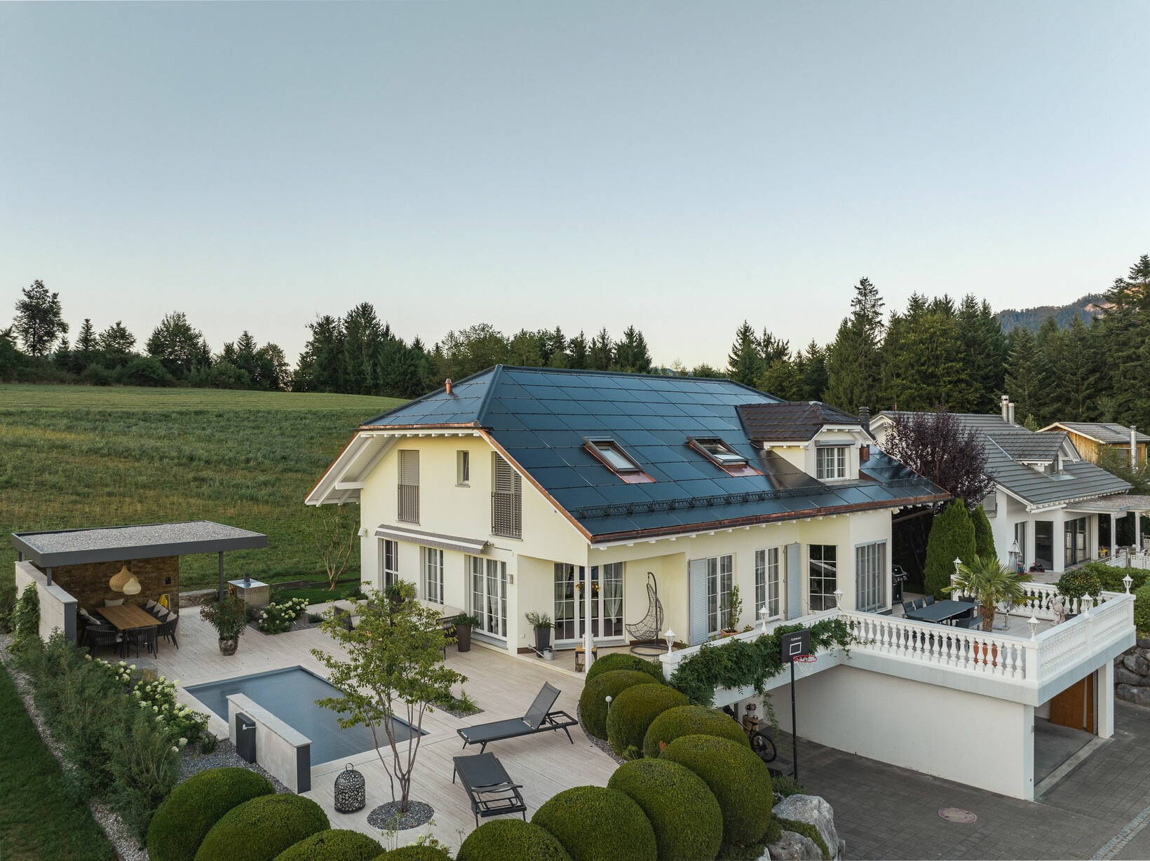 Die Photovoltaikanlage, Einfamilienhaus in Oppligen